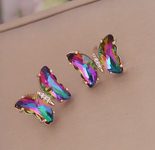 Kaleidoscope Butterfly Earrings