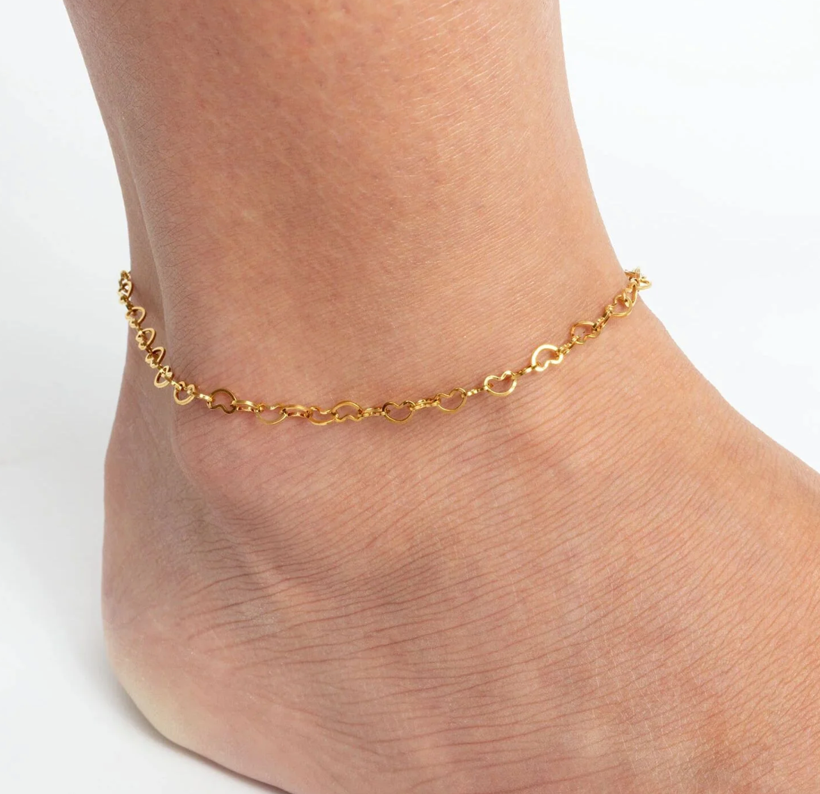 Heart to Heart Anklet